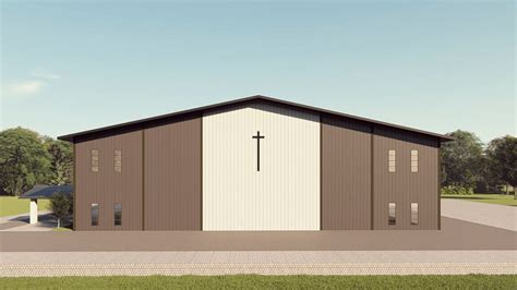 Metal Church Building Kits Steel Prefab Church Prices And Plans