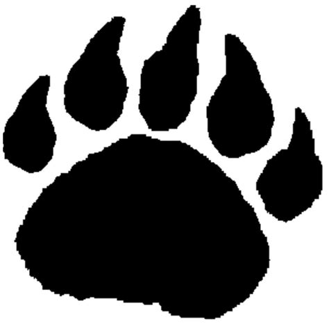 Tiger Paw Silhouette At Getdrawings Free Download