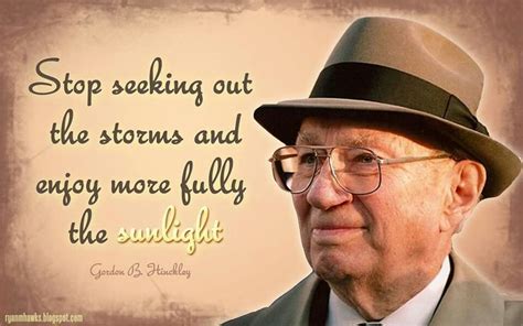 20 Timeless Life Lessons From Gordon B Hinckley