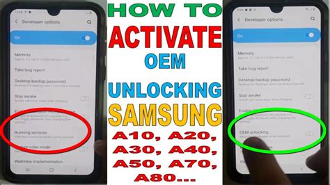 How To Activate Oem Unlocking Samsung A10 A20 A30 A40 A50 A70 A80