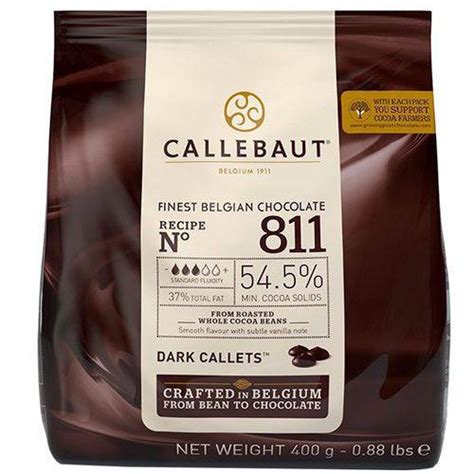 Chocolate Callebaut 545 400g 545 Cacau