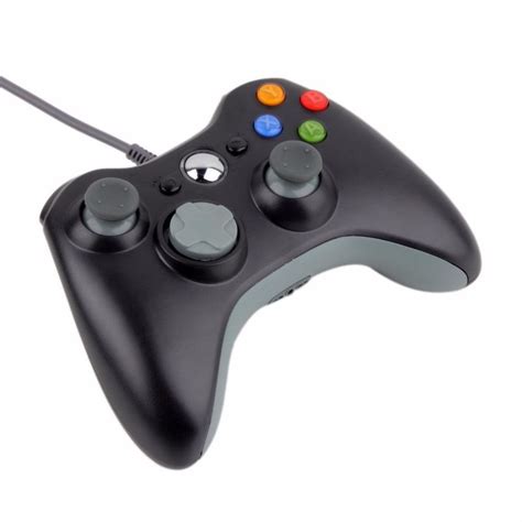 Usb Wired Gamepad Controller For Microsoft Xbox 360 Slim 4 Colors