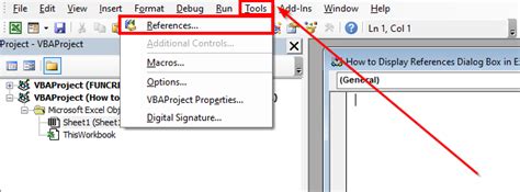 How To Display References Dialog Box In Excel Sheetaki