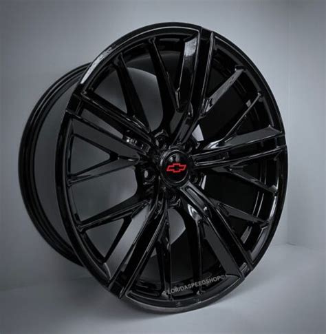 New Zl1 Camaro Style Wheels Gloss Black 2010 2023 Ssrsls 20x920x10