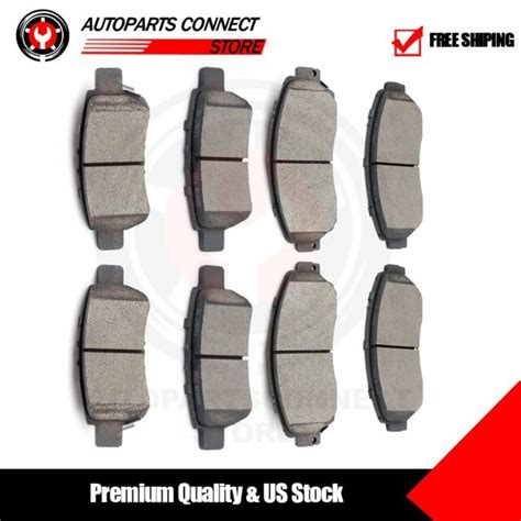 Rear And Front Ceramic Disc Brake Pads For Honda Odyssey 2005 2007 2008