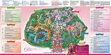 Find a 5 star hotel today. Stadtplan von Disneyland-Paris | Detaillierte gedruckte ...