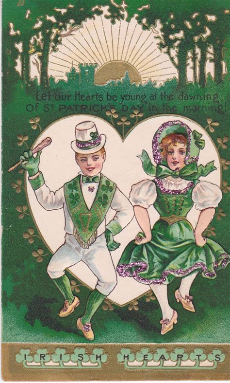 Vintage St Patrick S Day Postcard St Patricks Day Cards Vintage Postcard St Patrick
