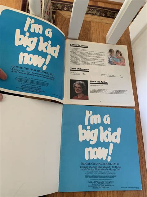 2 Im A Big Kid Now A Book About Toilet Training Pull Ups Potty