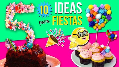 Juegos tradicionales en las fiestas infantiles. 10 IDEAS para FIESTAS INFANTILES * Decoraciones FÁCILES ...