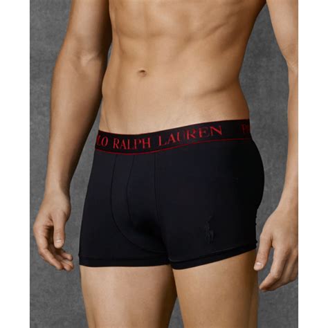 ralph lauren underwear boxers in black for men polo black lyst