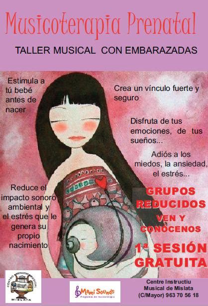 Un Taller De Musicoterapia Para Embarazadas En Mislata Permite Mejorar