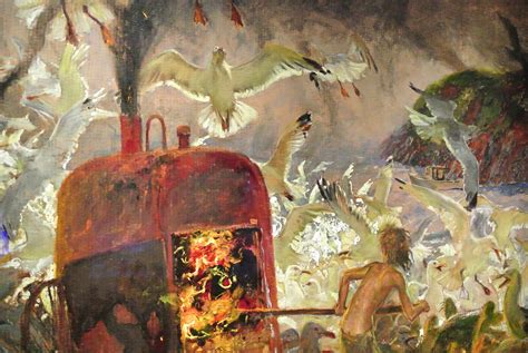 Inferno Monhegan Jamie Wyeth Retrospective Museum Of Fine Flickr