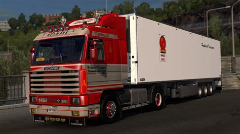 They also used 143 for i love you. Scania 143 Hedmark Transport Skin v1.0 ETS2 - Euro Truck ...