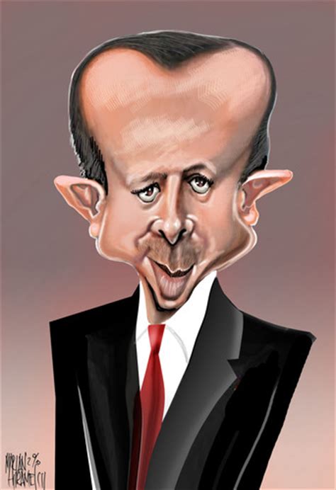 Turkey has condemned a charlie hebdo cartoon showing its president recep tayyip erdogan in underpants lifting up a woman's hijab. Recep Tayyip Erdogan By Marian Avramescu | Famous People ...
