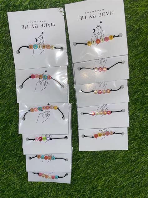 bikin gelang nama,huruf Ahabis malah jadi estetis | Galeri diposting