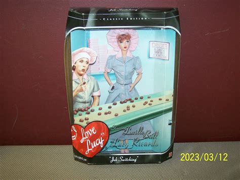 Mattel I Love Lucy Job Switching Classic Edition 1998 Mattel Barbie Doll Nib Values Mavin