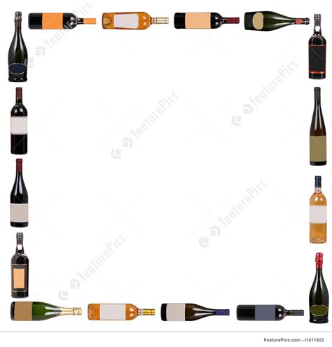 Wine Bottle Border Clip Art 10 Free Cliparts Download Images On