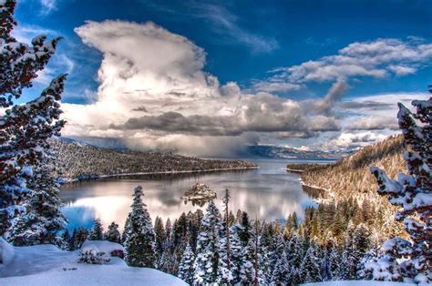 Lake Tahoe Emerald Bay Lake Tahoe Great Places To Travel Tahoe Winter