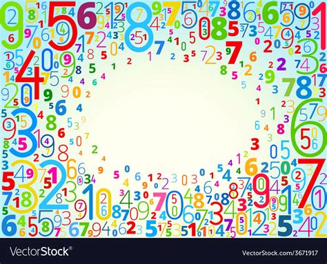 Background From Numbers Royalty Free Vector Image