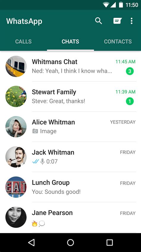A new icon that makes it easy to make group calls. WhatsApp for Android - APK Download