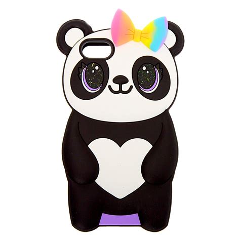 Pretty Panda Silicone Phone Case Fits Iphone 678se Claires Us