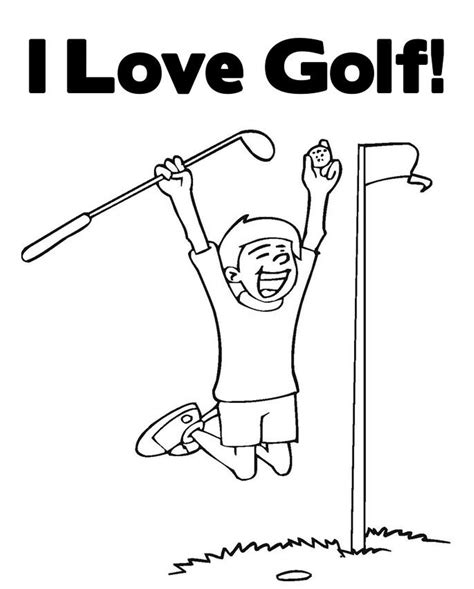 Golf Course Coloring Pages At Getdrawings Free Download