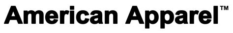 American Apparel Brand Logo Logodix