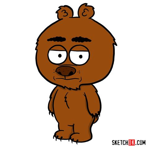 How To Draw Malloy Brickleberry Sketchok Easy Drawing Guides My XXX
