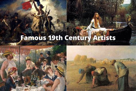 11 Most Famous 19th Century Artists Artst
