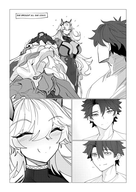 Fate Grand Comic On Tumblr Barghest