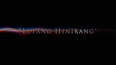 Lupang Hinirang The Philippine Nat L Anthem Pambansang Awit Ng