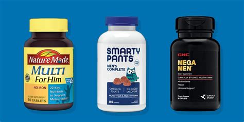 The 5 best vitamins and supplements to support men's health even if you eat the perfect diet, it can be difficult to get all the vitamins and minerals recommended to by the fda for long term health. 13 Best Multivitamins for Men - AskMen
