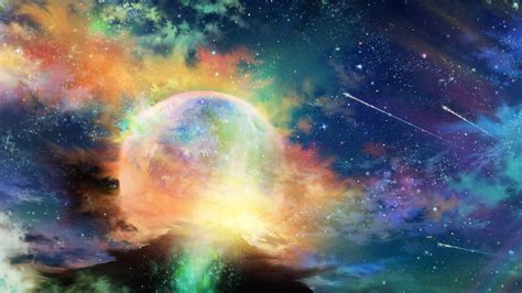 space, Planet, Stars, Clouds, Artwork Wallpapers HD / Desktop and Mobile Backgrounds