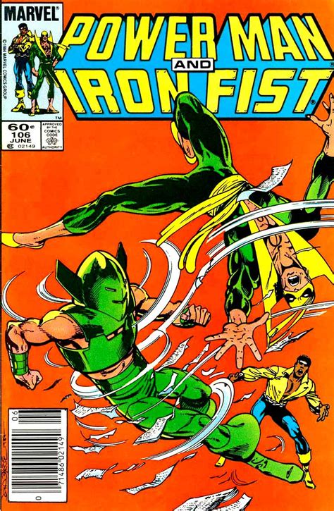 Power Man And Iron Fist 106 John Byrne Cover Pencil Ink
