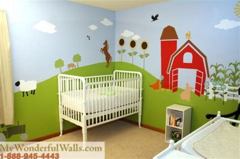 Farm Room Nursery Nursery Themes Nursery Baby Bedroom Furniture