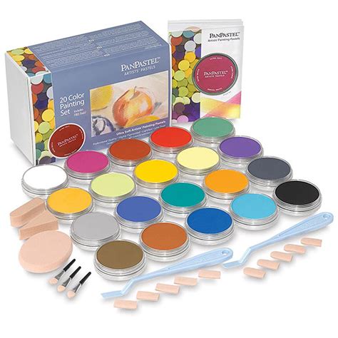 Panpastel 20 Colour Set Pure Colours Online Art Supplies Australia