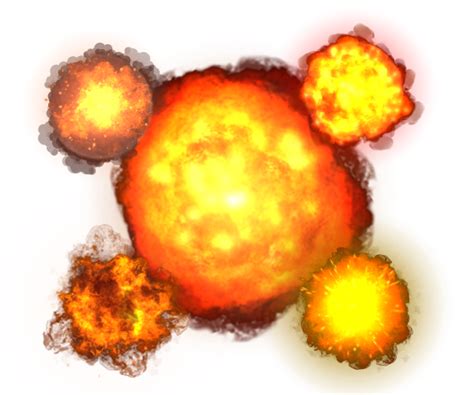 Explosion Animation Explosion Png Png Download 600500 Free