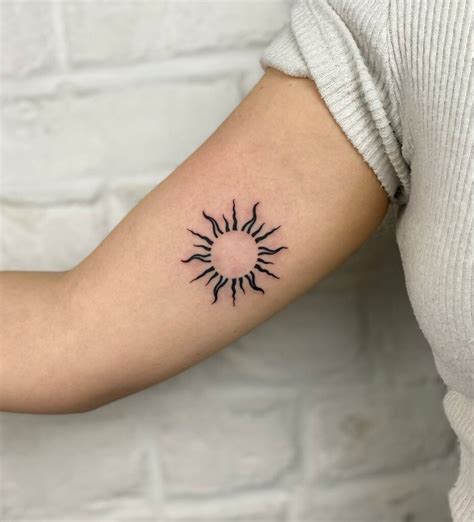 13 Unique Small Sun Tattoo Ideas That Will Blow Your Mind Alexie