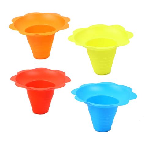 8 Ounce Flower Drip Trays Snow Cone Cups Pack Of 100 — Paragon