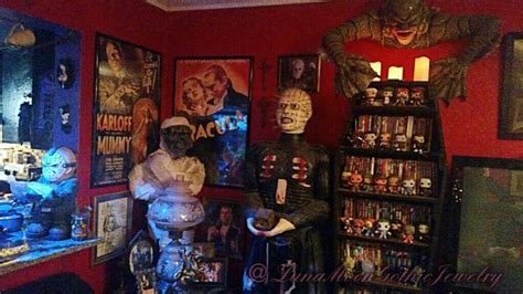 A Living Room Fit For Bela Lugosi Horror Room Horror Decor
