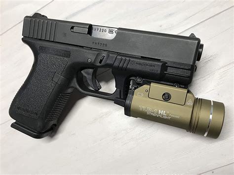 Recover Tactical Gr19l Rail Adapter For Glock 19 And 23 Generation 1