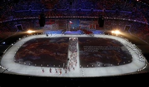 Sochi Olympics 2014 Spectacular Images Of The Opening Ceremony
