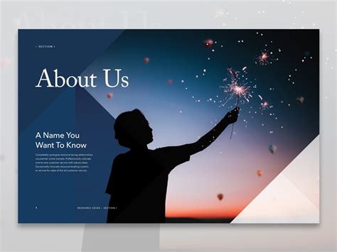 About Us Page Layout by Connor Goicoechea for The Abbi Agency on Dribbble