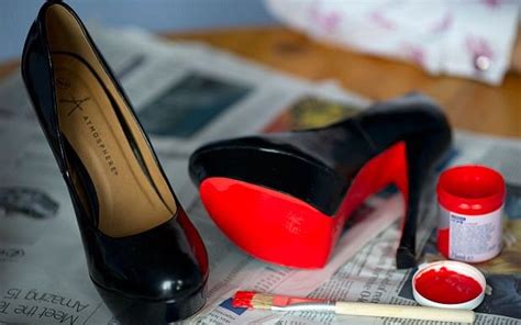 Testing The Latest Craze Painting Your Own Louboutins Painted Shoes