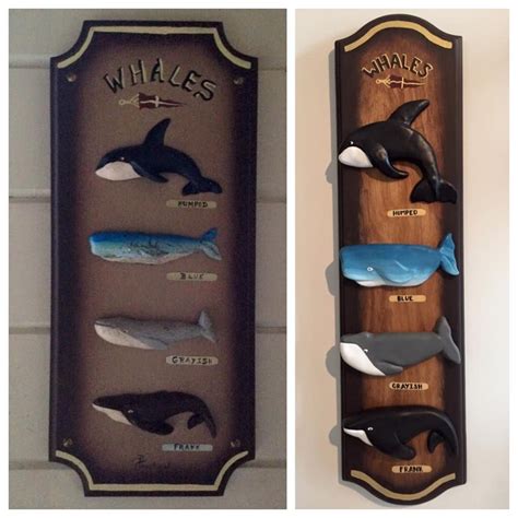 Saw A Hilarious Whale Plaque When Abroad Recreated It Album On Imgur House Plaques Diy