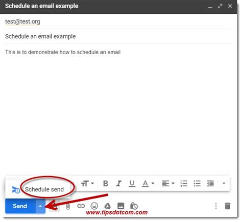 Schedule An Email With Gmail Write Now Send Later
