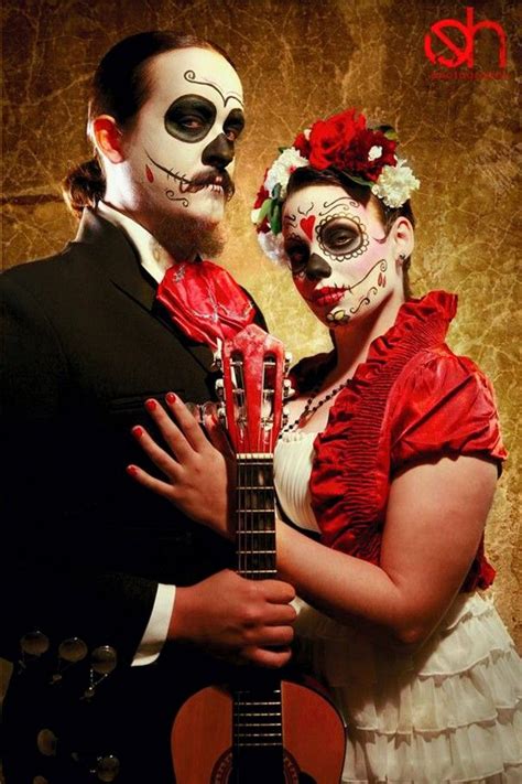 Gorgeous Photo Day Of The Dead Couple Day Of The Dead Couples