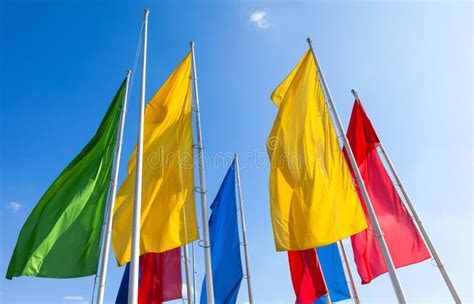 Colorful Flags Stock Image Image Of Celebration String 44637495