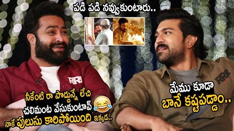 Ntr Making Fun With Ss Rajamouli Anil Ravipudi Funny Interview