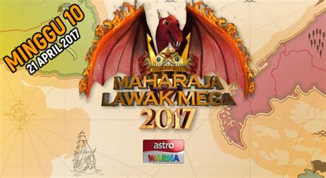 Tinggal 11 peserta yang akan terus berjuang untuk minggu ini. Live Streaming Maharaja Lawak Mega 2017 Minggu 10